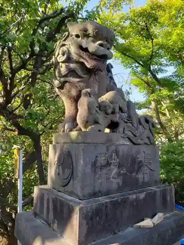 検見川神社の狛犬
