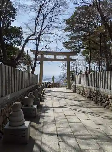 保久良神社の鳥居