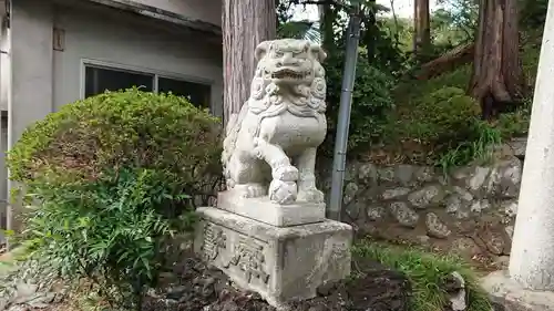 天神社の狛犬