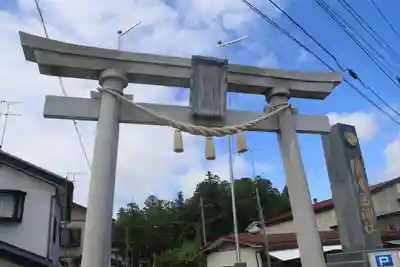 隠津島神社の鳥居