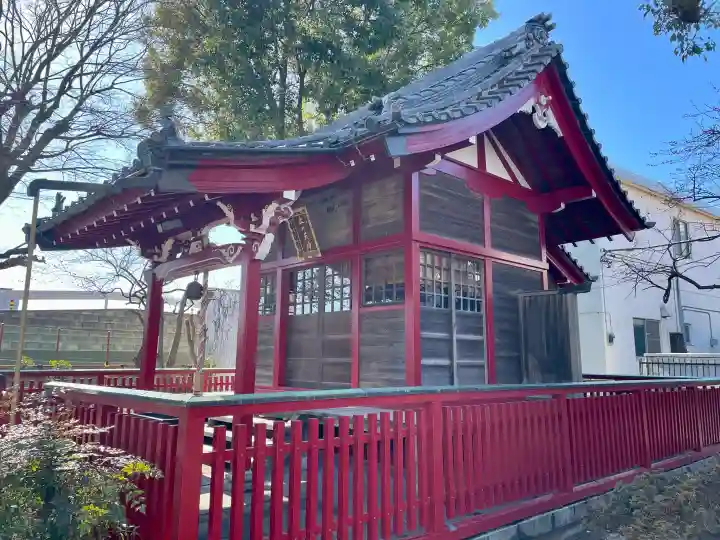 北野天神(仲六郷北野神社)の{uncategorized: "未分類", other: "その他", undefined: "問題あり", building: "その他建物", grave: "お墓", sacred_gate: "鳥居", guardian: "狛犬", statue: "像", buddha: "仏像", history: "歴史", nature: "自然", garden: "庭園", animal: "動物", pagoda: "塔", temizu: "手水舎", mountain_gate: "山門・神門", sanctuary: "本殿・本堂", subordinate: "末社・摂社", art: "芸術", scenery: "景色", jizo: "地蔵", ema: "絵馬", goshuin: "御朱印", omikuji: "おみくじ", items: "授与品その他", amulet: "お守り", goshuincho: "御朱印帳", eats: "食事", festival: "お祭り", votive_dance: "神楽", shichigosan: "七五三参", wedding: "結婚式", experience: "体験その他", initially: "初詣", around: "周辺", anti_infection: "感染症対策"}