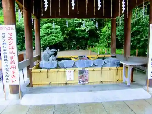 櫻木神社の手水舎