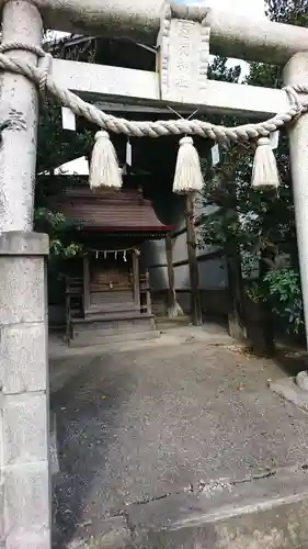 稲荷神社の鳥居