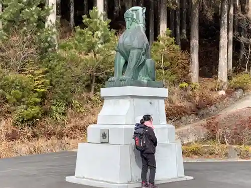 秋葉山本宮 秋葉神社 上社の狛犬