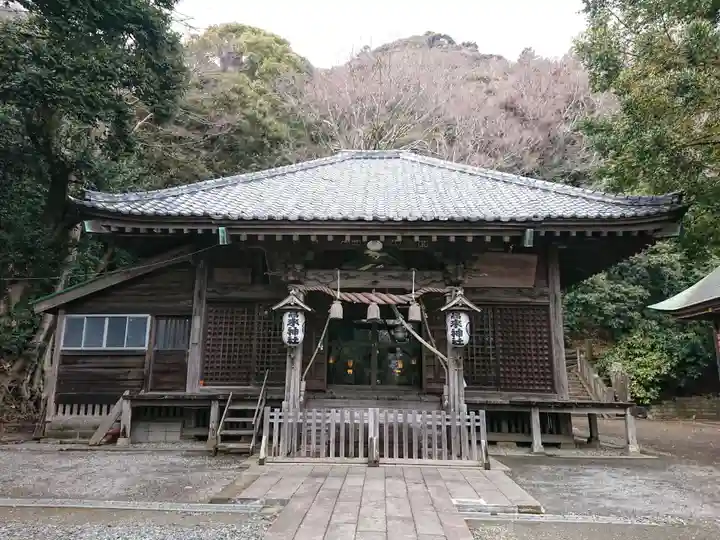 高來神社の本殿・本堂