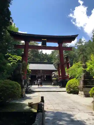 北口本宮冨士浅間神社の鳥居