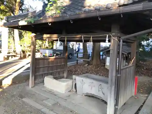 伊勢田神社の手水舎