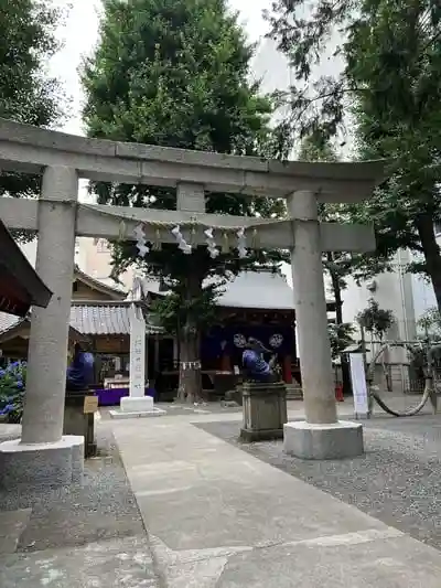 日本橋日枝神社の鳥居