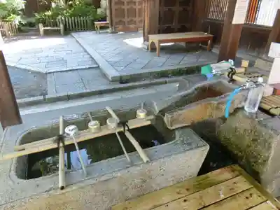 下御霊神社の手水舎