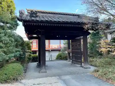 増上寺圓光大師堂の山門・神門