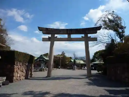 豊國神社の鳥居