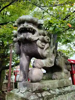 神炊館神社 ⁂奥州須賀川総鎮守⁂の狛犬