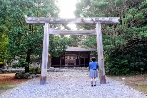 伊良湖神社の鳥居