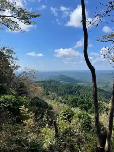 御岩神社の景色