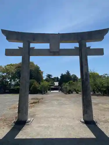 長野水神社の鳥居