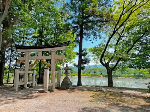 治田神社下の宮の鳥居