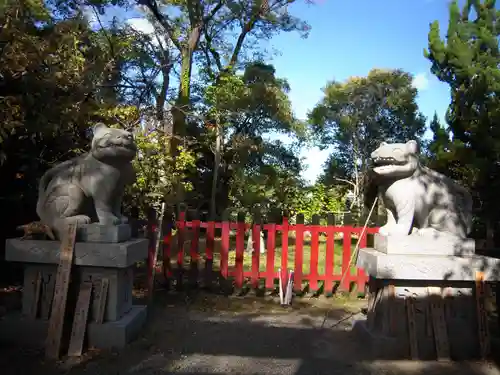 大江神社の狛犬