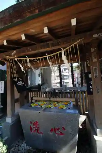 高円寺氷川神社の手水