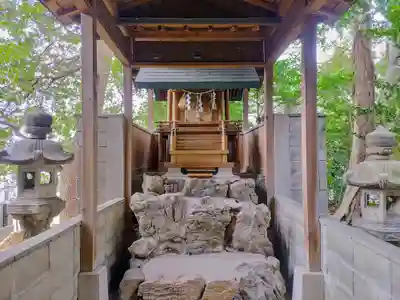 山神社・お福稲荷社・白龍大神の本殿・本堂