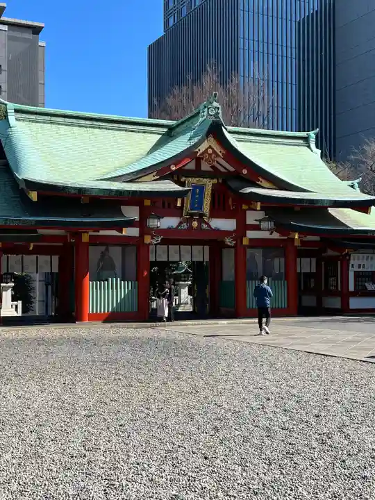 日枝神社の本殿・本堂