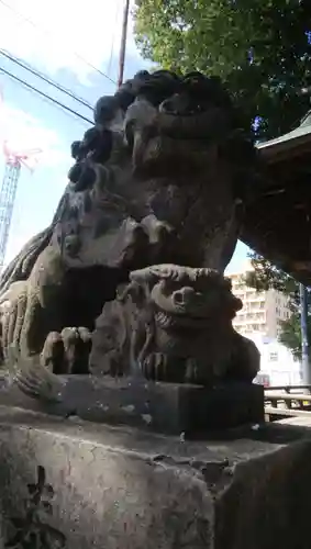 阿邪訶根神社の狛犬