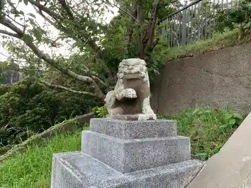 大萩神社の狛犬