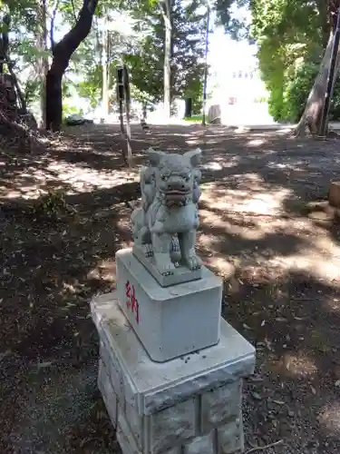 八幡神社の狛犬