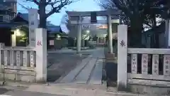 岩淵八雲神社の鳥居