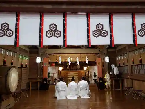 釧路一之宮 厳島神社の本殿