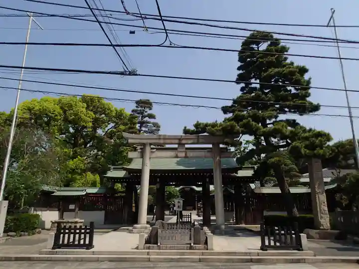 六郷神社の鳥居