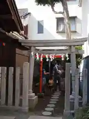 薬師神社の鳥居