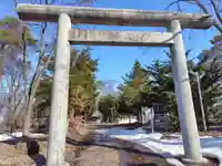 東神楽神社の鳥居