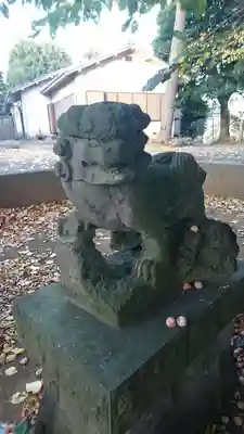 熊野神社の狛犬