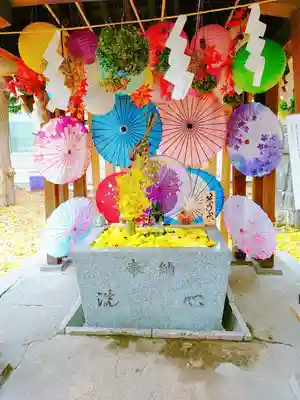 札幌諏訪神社の手水舎