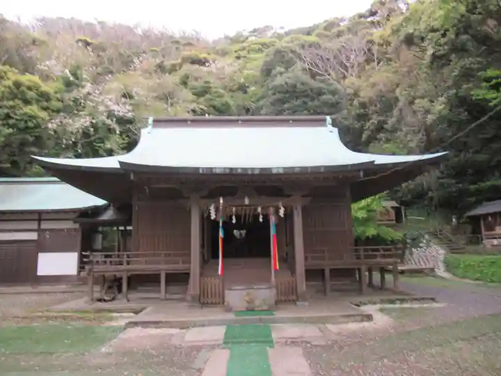 洲崎神社の本殿・本堂