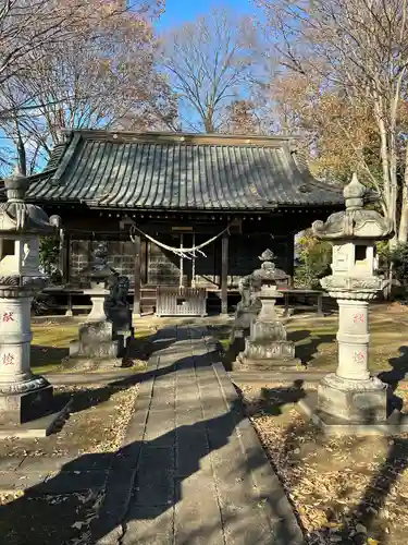 精忠神社の本殿