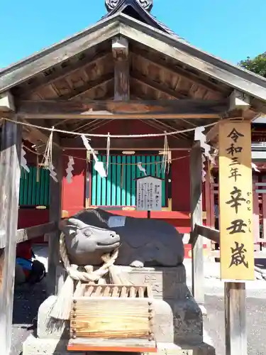 志波彦神社・鹽竈神社の狛犬
