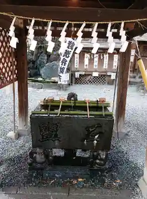 川越熊野神社の手水舎