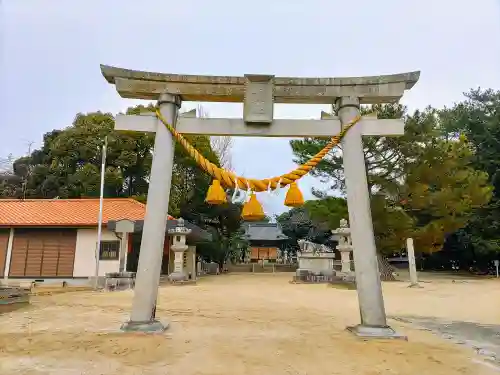 村高天神社の鳥居