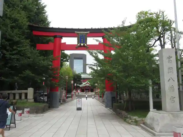 富岡八幡宮の鳥居