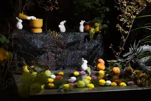 東海市熊野神社の手水舎