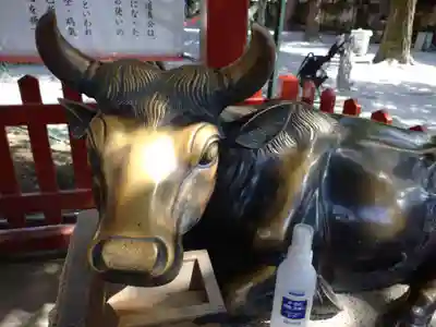 五方山熊野神社の狛犬