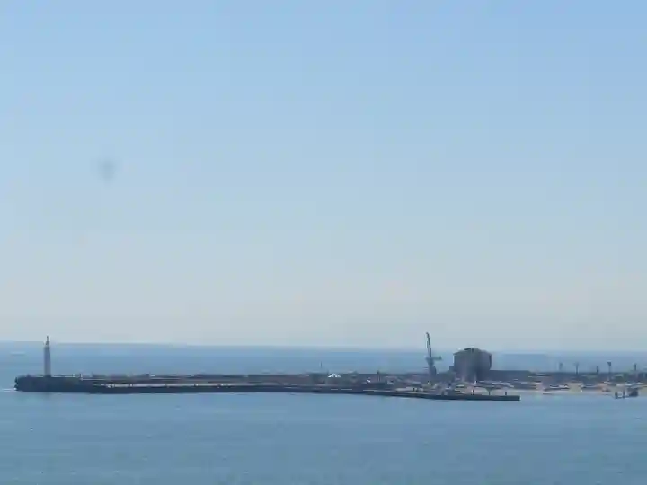 小動神社の景色