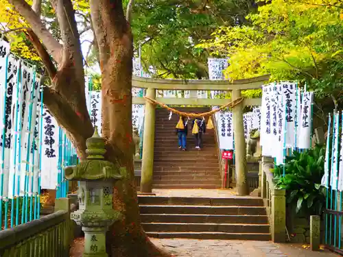 八百富神社の鳥居