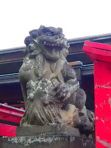 鎮守氷川神社の狛犬