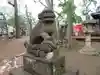 打越天神北野神社の狛犬