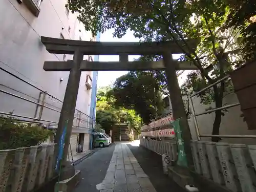 御田八幡神社の鳥居