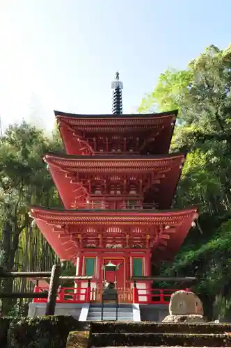 青龍寺の塔