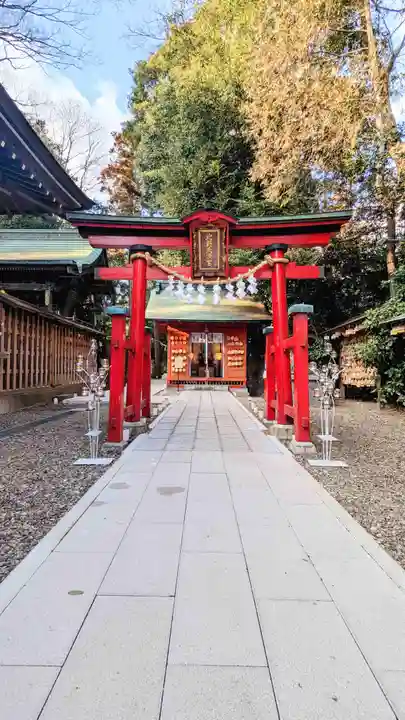 岩槻久伊豆神社の末社・摂社