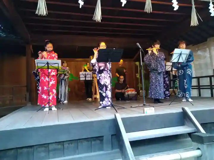 阿智神社のお祭り